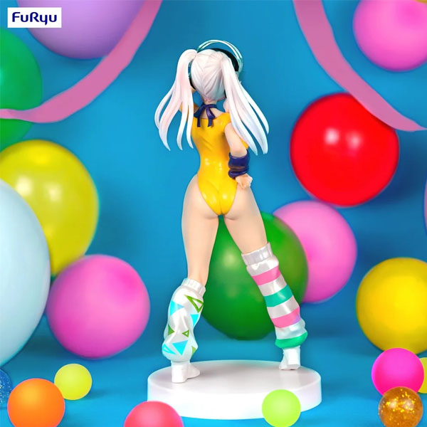 FuRyu Nitroplus Super Sonico 1980's Yellow Another Color Version Concept Figure